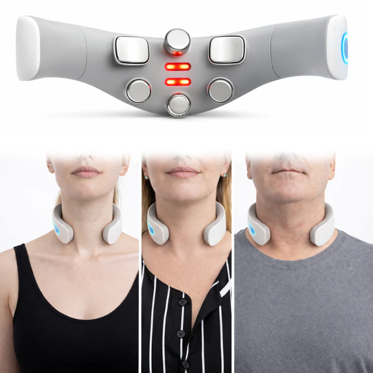 People wearing the Solvraa MagicPro 3.0 around the neck